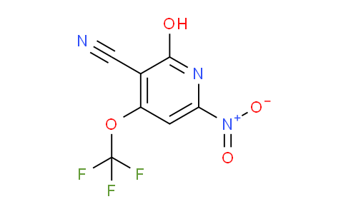 3-Cyano-2-hydroxy-6-nitro-4-(trifluoromethoxy)pyridine