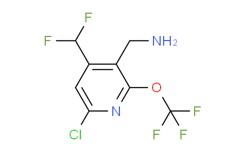 AM180652 | 1803949-90-7 | 3-(Aminomethyl)-6-chloro-4-(difluoromethyl)-2-(trifluoromethoxy)pyridine