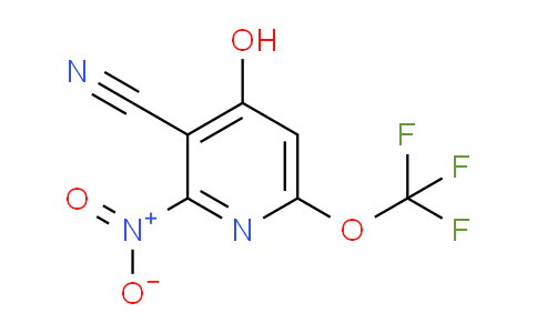 3-Cyano-4-hydroxy-2-nitro-6-(trifluoromethoxy)pyridine