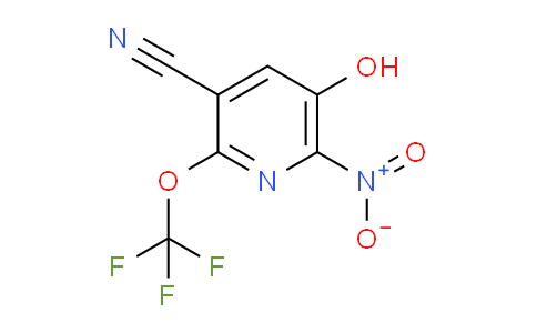 3-Cyano-5-hydroxy-6-nitro-2-(trifluoromethoxy)pyridine