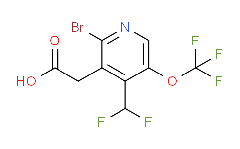 AM180664 | 1803958-92-0 | 2-Bromo-4-(difluoromethyl)-5-(trifluoromethoxy)pyridine-3-acetic acid