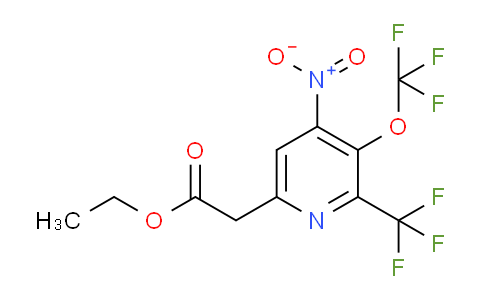 AM18067 | 1361904-04-2 | Ethyl 4-nitro-3-(trifluoromethoxy)-2-(trifluoromethyl)pyridine-6-acetate