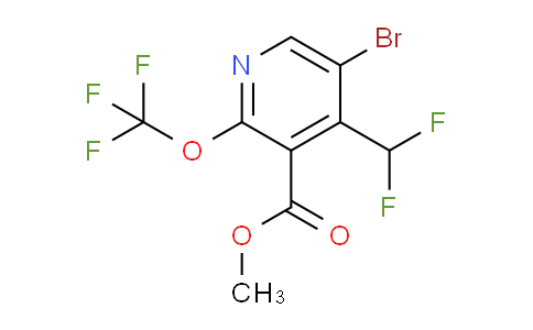 AM180702 | 1803641-89-5 | Methyl 5-bromo-4-(difluoromethyl)-2-(trifluoromethoxy)pyridine-3-carboxylate
