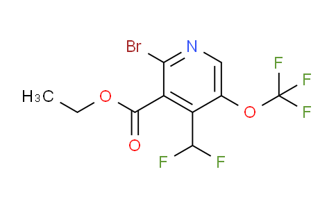 AM180710 | 1803966-19-9 | Ethyl 2-bromo-4-(difluoromethyl)-5-(trifluoromethoxy)pyridine-3-carboxylate