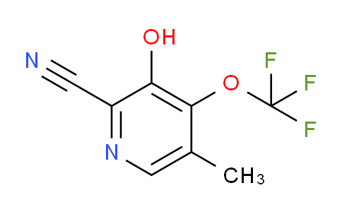 2-Cyano-3-hydroxy-5-methyl-4-(trifluoromethoxy)pyridine
