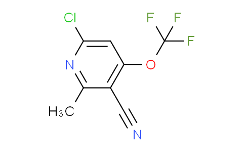 6-Chloro-3-cyano-2-methyl-4-(trifluoromethoxy)pyridine