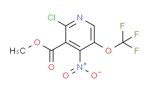 Methyl 2-chloro-4-nitro-5-(trifluoromethoxy)pyridine-3-carboxylate