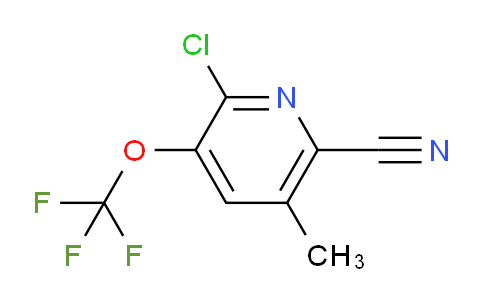 AM180742 | 1804754-11-7 | 2-Chloro-6-cyano-5-methyl-3-(trifluoromethoxy)pyridine