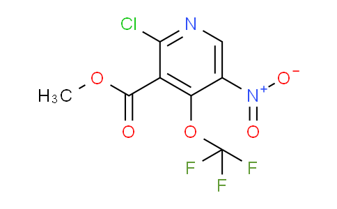 Methyl 2-chloro-5-nitro-4-(trifluoromethoxy)pyridine-3-carboxylate