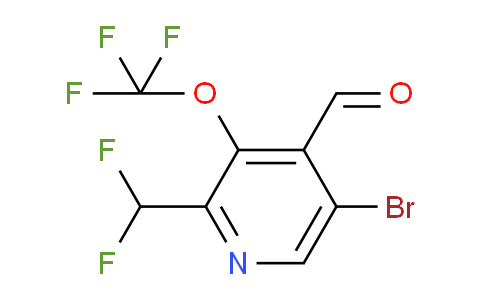 AM180759 | 1804548-15-9 | 5-Bromo-2-(difluoromethyl)-3-(trifluoromethoxy)pyridine-4-carboxaldehyde