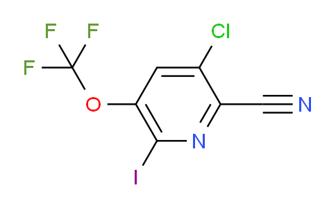 AM180765 | 1804544-41-9 | 3-Chloro-2-cyano-6-iodo-5-(trifluoromethoxy)pyridine