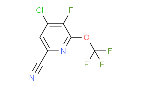 AM180809 | 1806173-74-9 | 4-Chloro-6-cyano-3-fluoro-2-(trifluoromethoxy)pyridine