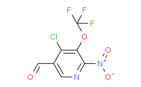 AM180811 | 1803994-21-9 | 4-Chloro-2-nitro-3-(trifluoromethoxy)pyridine-5-carboxaldehyde