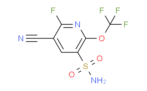 AM180813 | 1804685-39-9 | 3-Cyano-2-fluoro-6-(trifluoromethoxy)pyridine-5-sulfonamide