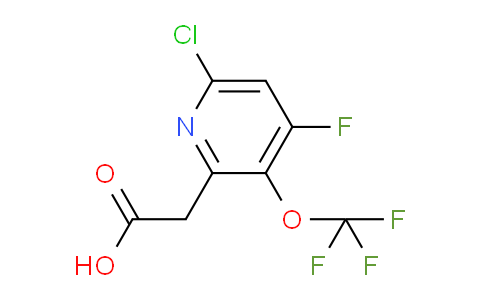 AM180824 | 1804790-20-2 | 6-Chloro-4-fluoro-3-(trifluoromethoxy)pyridine-2-acetic acid