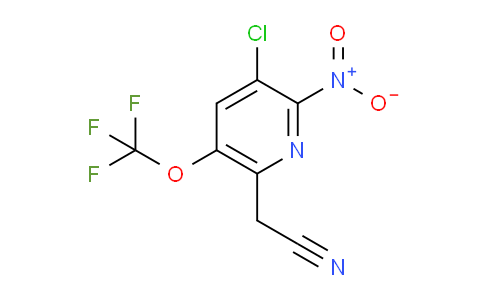 AM180825 | 1804817-30-8 | 3-Chloro-2-nitro-5-(trifluoromethoxy)pyridine-6-acetonitrile