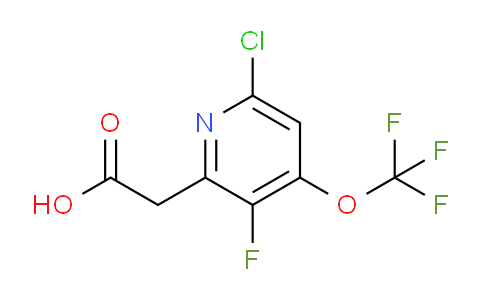 AM180828 | 1803906-29-7 | 6-Chloro-3-fluoro-4-(trifluoromethoxy)pyridine-2-acetic acid