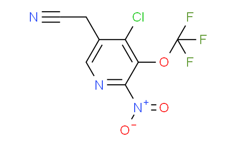 AM180838 | 1804695-55-3 | 4-Chloro-2-nitro-3-(trifluoromethoxy)pyridine-5-acetonitrile