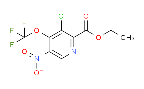 Ethyl 3-chloro-5-nitro-4-(trifluoromethoxy)pyridine-2-carboxylate