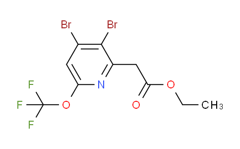 AM18086 | 1803481-21-1 | Ethyl 3,4-dibromo-6-(trifluoromethoxy)pyridine-2-acetate
