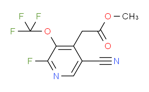 AM180873 | 1803652-42-7 | Methyl 5-cyano-2-fluoro-3-(trifluoromethoxy)pyridine-4-acetate