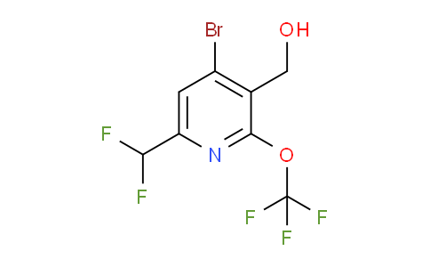 AM180893 | 1804615-79-9 | 4-Bromo-6-(difluoromethyl)-2-(trifluoromethoxy)pyridine-3-methanol