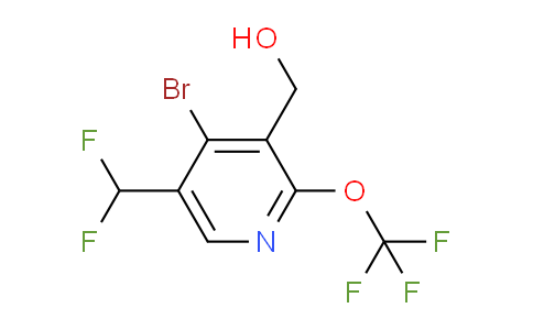 AM180895 | 1803640-53-0 | 4-Bromo-5-(difluoromethyl)-2-(trifluoromethoxy)pyridine-3-methanol