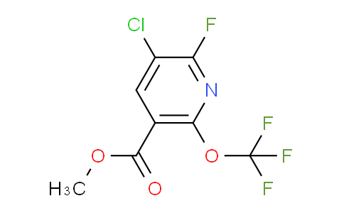 AM180898 | 1804579-33-6 | Methyl 3-chloro-2-fluoro-6-(trifluoromethoxy)pyridine-5-carboxylate