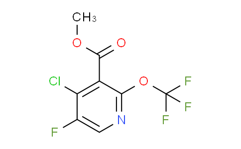Methyl 4-chloro-5-fluoro-2-(trifluoromethoxy)pyridine-3-carboxylate