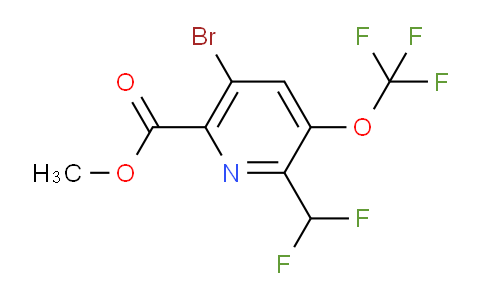 AM180916 | 1806173-28-3 | Methyl 5-bromo-2-(difluoromethyl)-3-(trifluoromethoxy)pyridine-6-carboxylate
