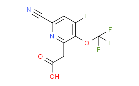 AM180925 | 1803952-64-8 | 6-Cyano-4-fluoro-3-(trifluoromethoxy)pyridine-2-acetic acid