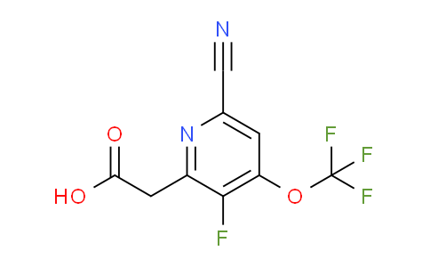 AM180928 | 1805931-66-1 | 6-Cyano-3-fluoro-4-(trifluoromethoxy)pyridine-2-acetic acid