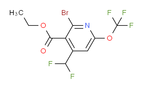 AM180930 | 1804548-84-2 | Ethyl 2-bromo-4-(difluoromethyl)-6-(trifluoromethoxy)pyridine-3-carboxylate