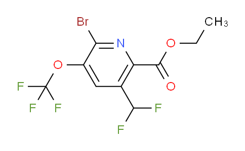 AM180931 | 1806240-34-5 | Ethyl 2-bromo-5-(difluoromethyl)-3-(trifluoromethoxy)pyridine-6-carboxylate