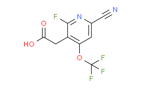 AM180937 | 1806156-62-6 | 6-Cyano-2-fluoro-4-(trifluoromethoxy)pyridine-3-acetic acid