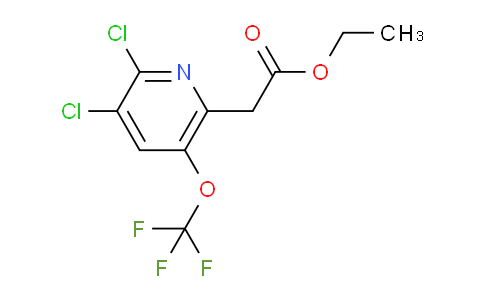 Ethyl 2,3-dichloro-5-(trifluoromethoxy)pyridine-6-acetate