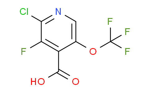 AM180956 | 1803648-69-2 | 2-Chloro-3-fluoro-5-(trifluoromethoxy)pyridine-4-carboxylic acid