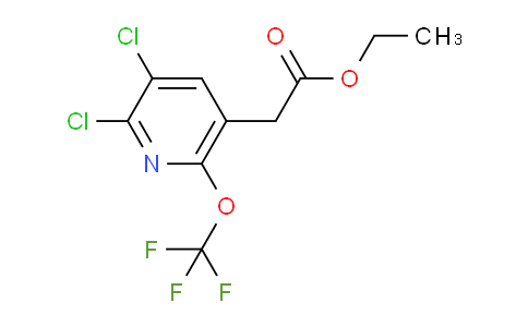 Ethyl 2,3-dichloro-6-(trifluoromethoxy)pyridine-5-acetate