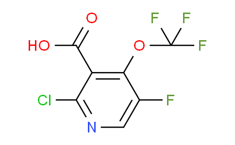 AM180960 | 1804639-10-8 | 2-Chloro-5-fluoro-4-(trifluoromethoxy)pyridine-3-carboxylic acid