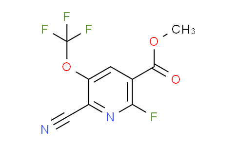 AM180975 | 1805931-55-8 | Methyl 2-cyano-6-fluoro-3-(trifluoromethoxy)pyridine-5-carboxylate
