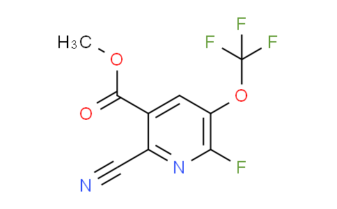 AM180977 | 1806026-45-8 | Methyl 2-cyano-6-fluoro-5-(trifluoromethoxy)pyridine-3-carboxylate