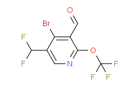 AM180983 | 1804751-45-8 | 4-Bromo-5-(difluoromethyl)-2-(trifluoromethoxy)pyridine-3-carboxaldehyde