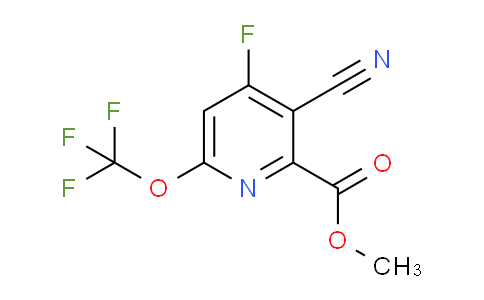 AM180984 | 1804822-46-5 | Methyl 3-cyano-4-fluoro-6-(trifluoromethoxy)pyridine-2-carboxylate
