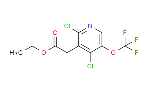 Ethyl 2,4-dichloro-5-(trifluoromethoxy)pyridine-3-acetate