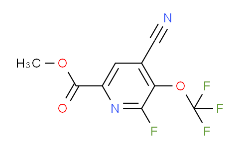AM180996 | 1805931-59-2 | Methyl 4-cyano-2-fluoro-3-(trifluoromethoxy)pyridine-6-carboxylate