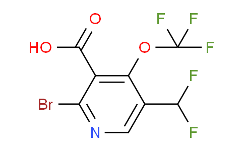 AM180999 | 1803913-88-3 | 2-Bromo-5-(difluoromethyl)-4-(trifluoromethoxy)pyridine-3-carboxylic acid