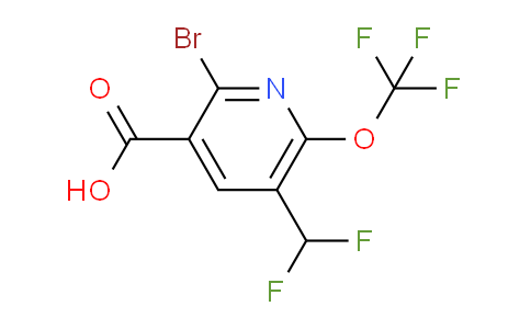 AM181005 | 1806126-95-3 | 2-Bromo-5-(difluoromethyl)-6-(trifluoromethoxy)pyridine-3-carboxylic acid