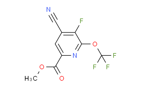 AM181006 | 1805931-60-5 | Methyl 4-cyano-3-fluoro-2-(trifluoromethoxy)pyridine-6-carboxylate