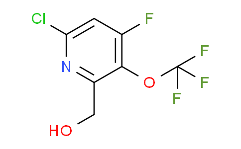 6-Chloro-4-fluoro-3-(trifluoromethoxy)pyridine-2-methanol