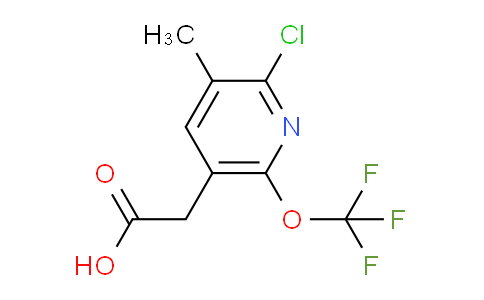 AM181021 | 1804815-03-9 | 2-Chloro-3-methyl-6-(trifluoromethoxy)pyridine-5-acetic acid